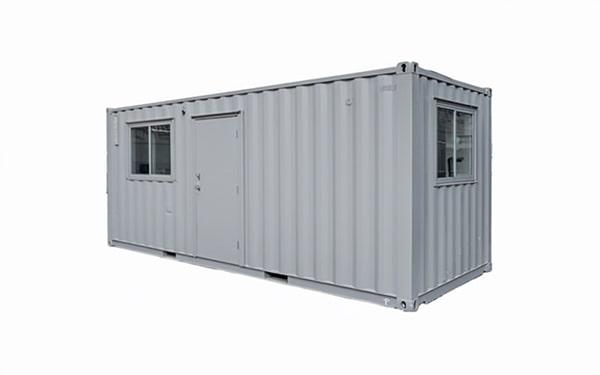 shipping container offices can be easily transported and relocated to a different site, providing flexibility for businesses